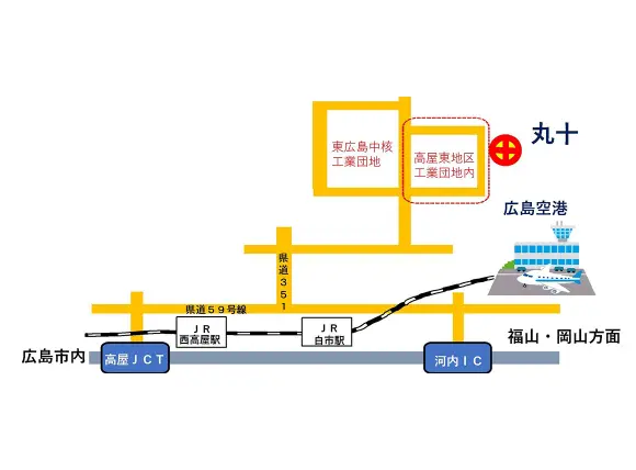 東広島物流センター(営) 周辺地図