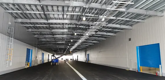 屋根付き通路